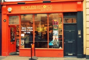 Magasin de disques à Londres - Reckless Records