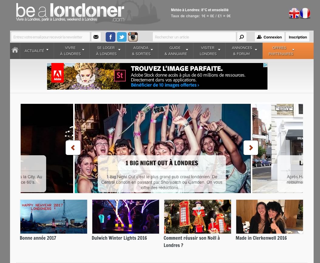 Site Be a Londoner