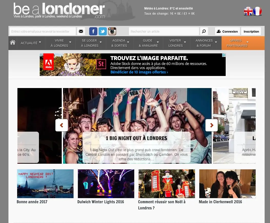 Site Be a Londoner