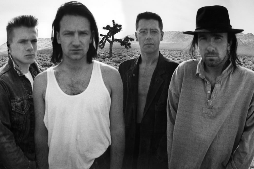 U2 en 1986 photo album The Joshua Tree