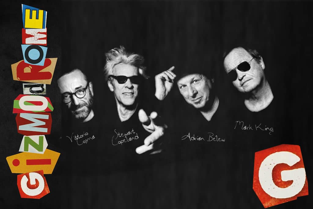 Gizmodrome nouveau groupe avec Stewart Copeland