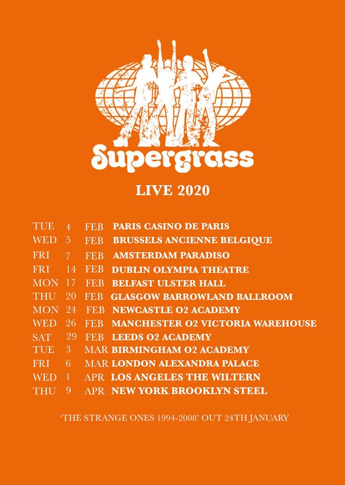 Tournée Supergrass