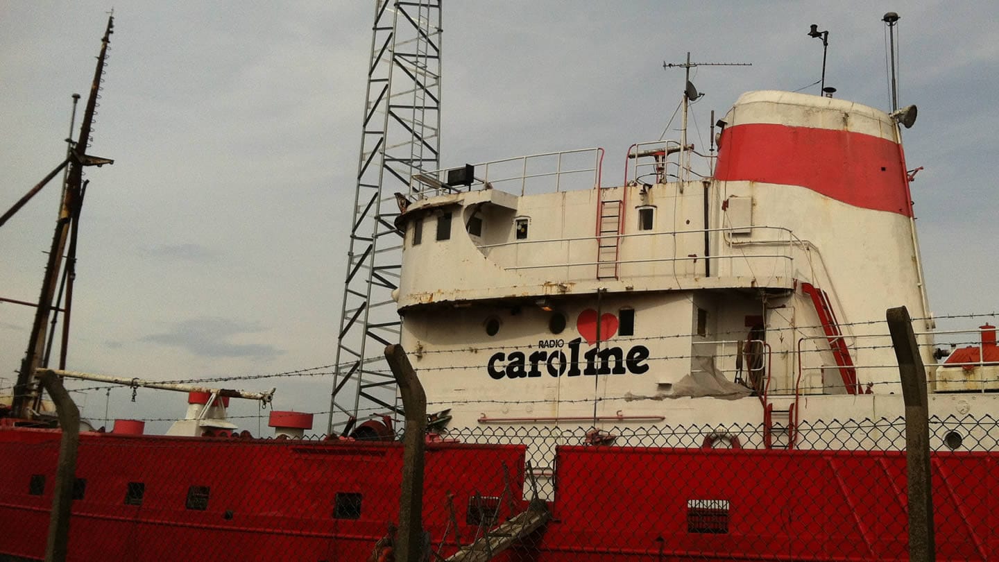 Ross revenge radio caroline tilbury uk 2013