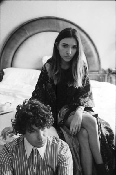 Luke Pritchard des Kooks et Ellie Rose du groupe anglais Duo