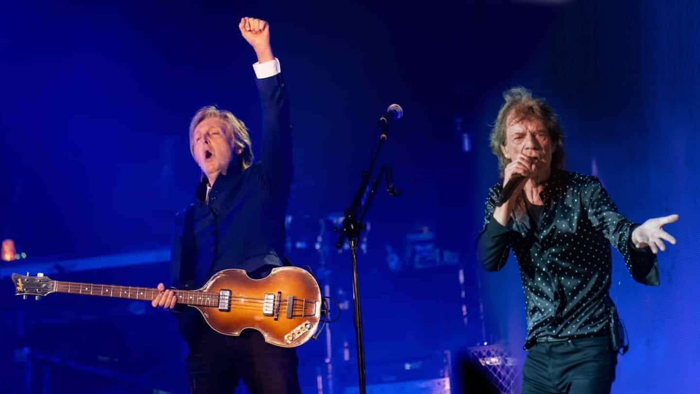 Paul McCartney - Mick Jagger