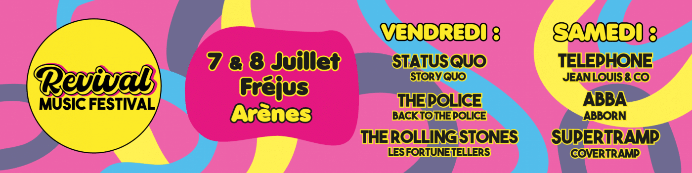 festival tribute frejus 7 et 8 juillet 2023